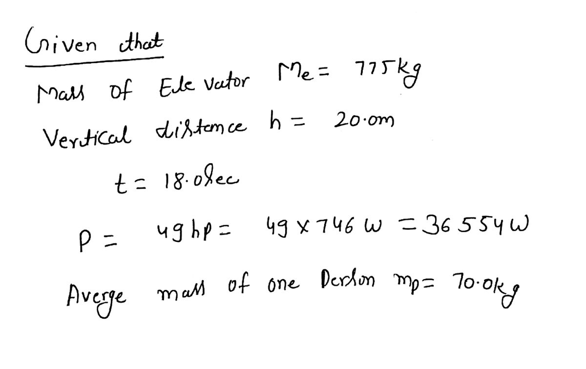 Physics homework question answer, step 1, image 1