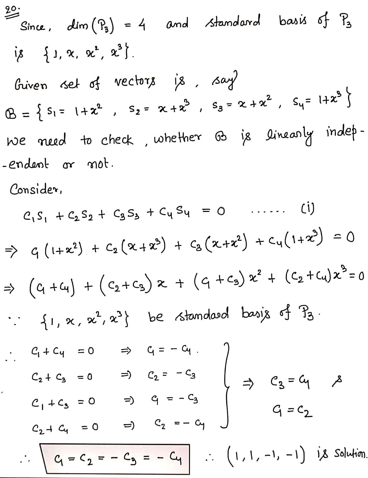 Advanced Math homework question answer, step 1, image 1