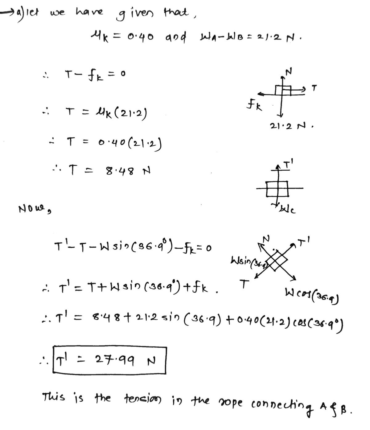 Physics homework question answer, step 1, image 1