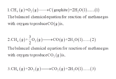 Answered: Burning methane in oxygen can produce… | bartleby