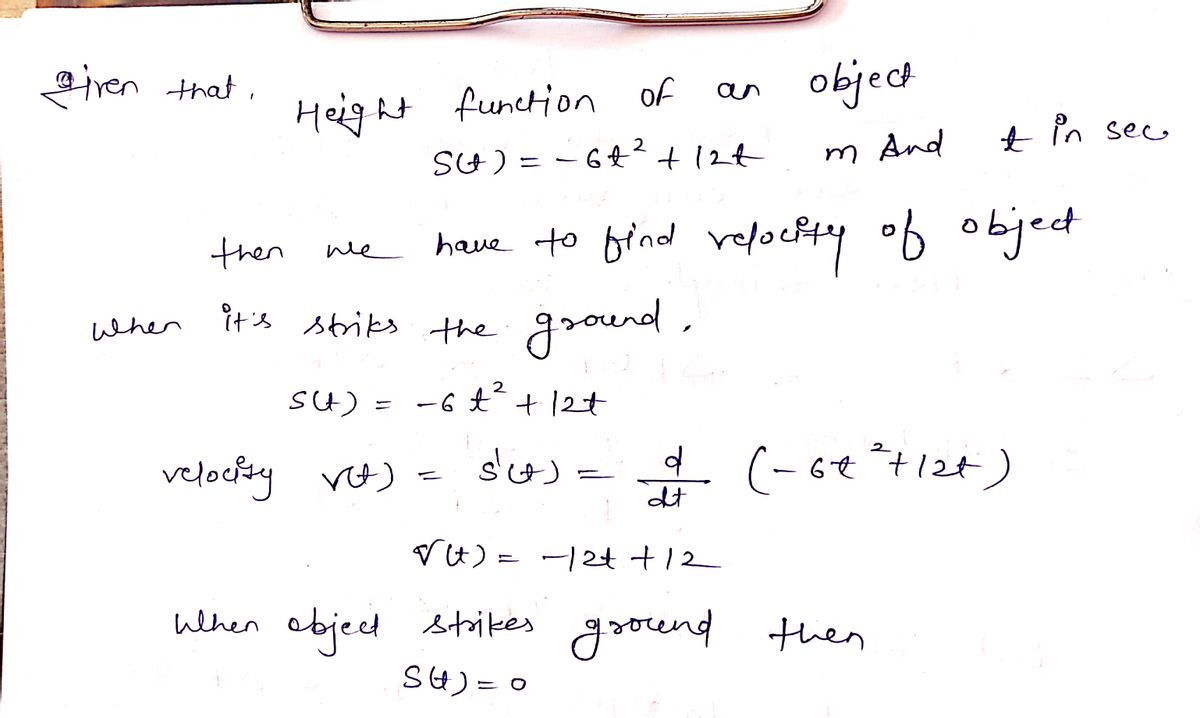 Calculus homework question answer, step 1, image 1