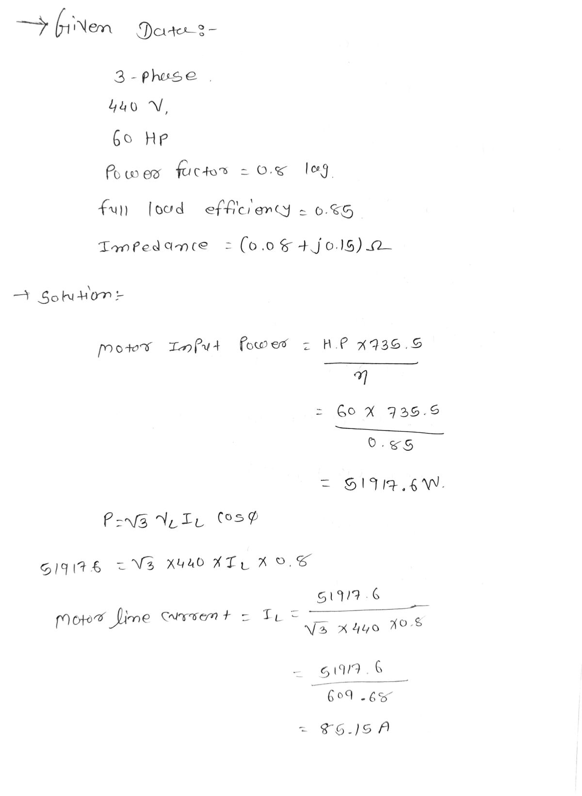 Electrical Engineering homework question answer, step 1, image 1