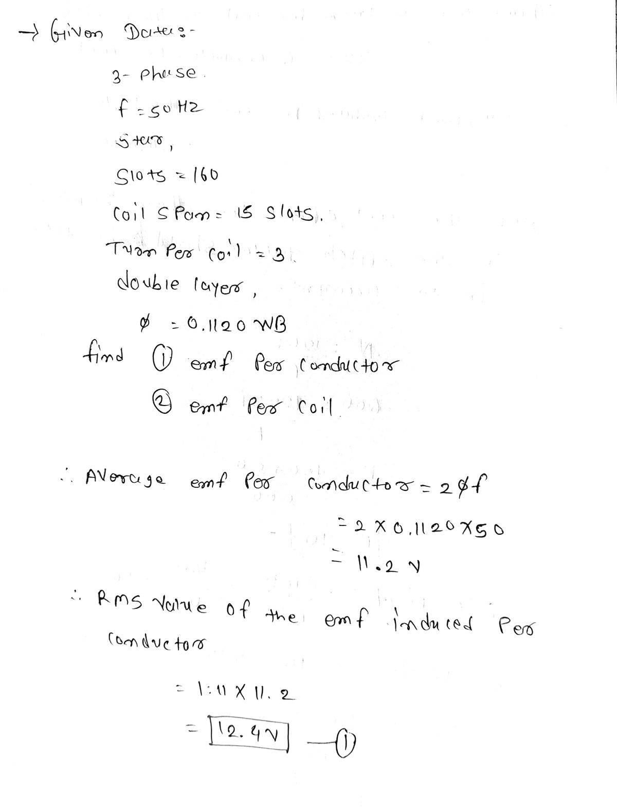 Electrical Engineering homework question answer, step 1, image 1