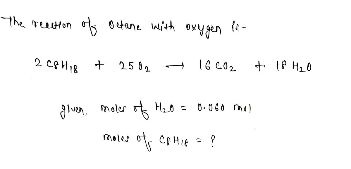 Chemistry homework question answer, step 1, image 1