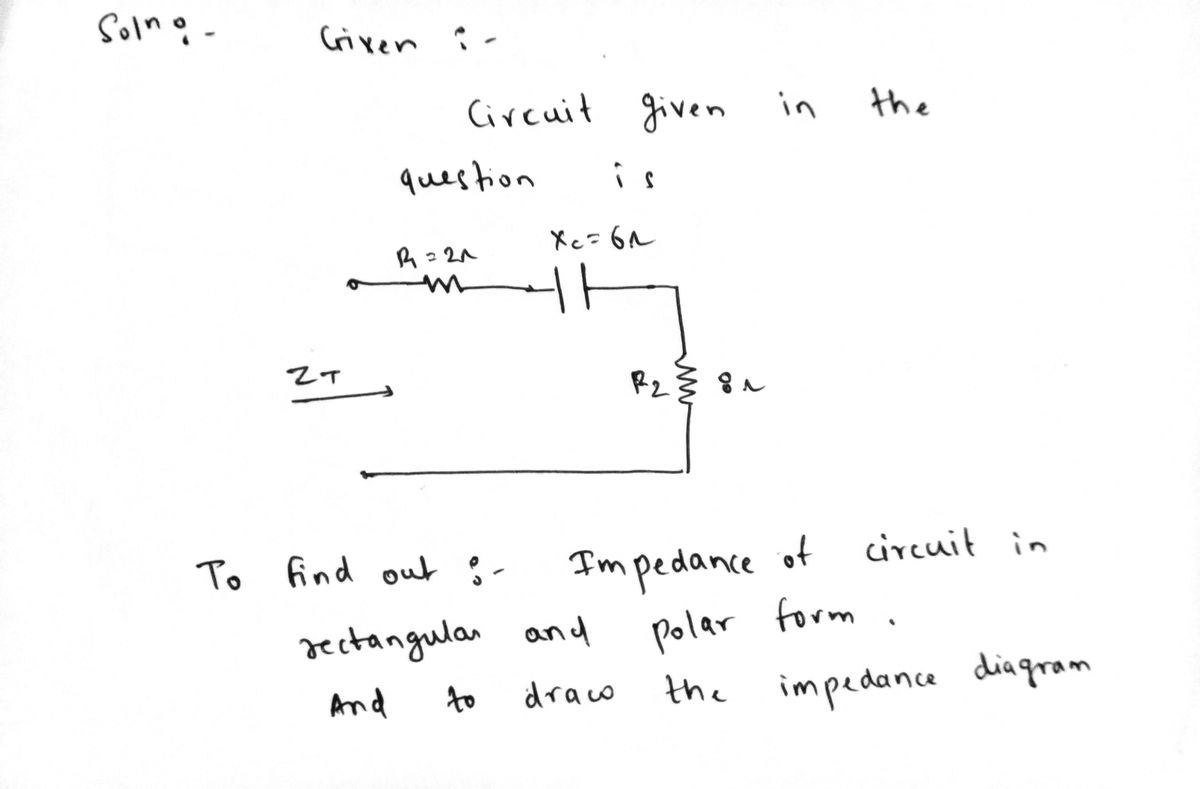 Electrical Engineering homework question answer, step 1, image 1