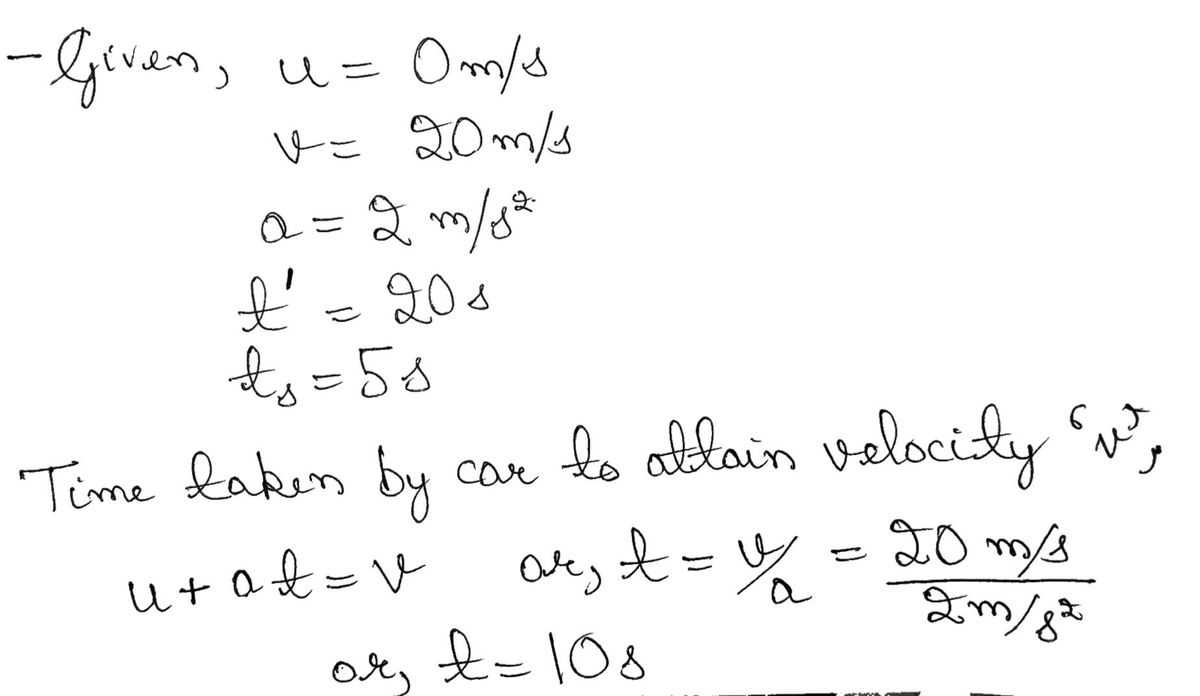 Physics homework question answer, step 1, image 1