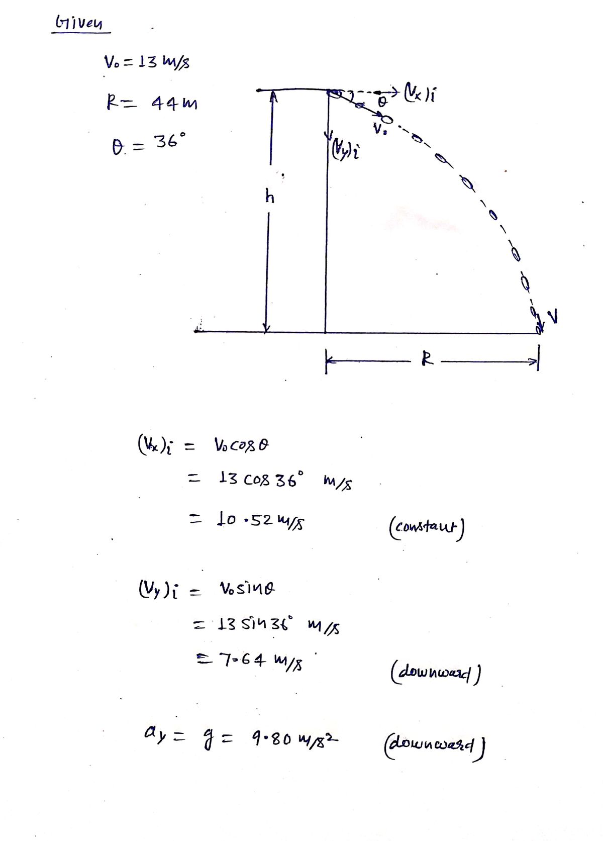 Physics homework question answer, step 1, image 1