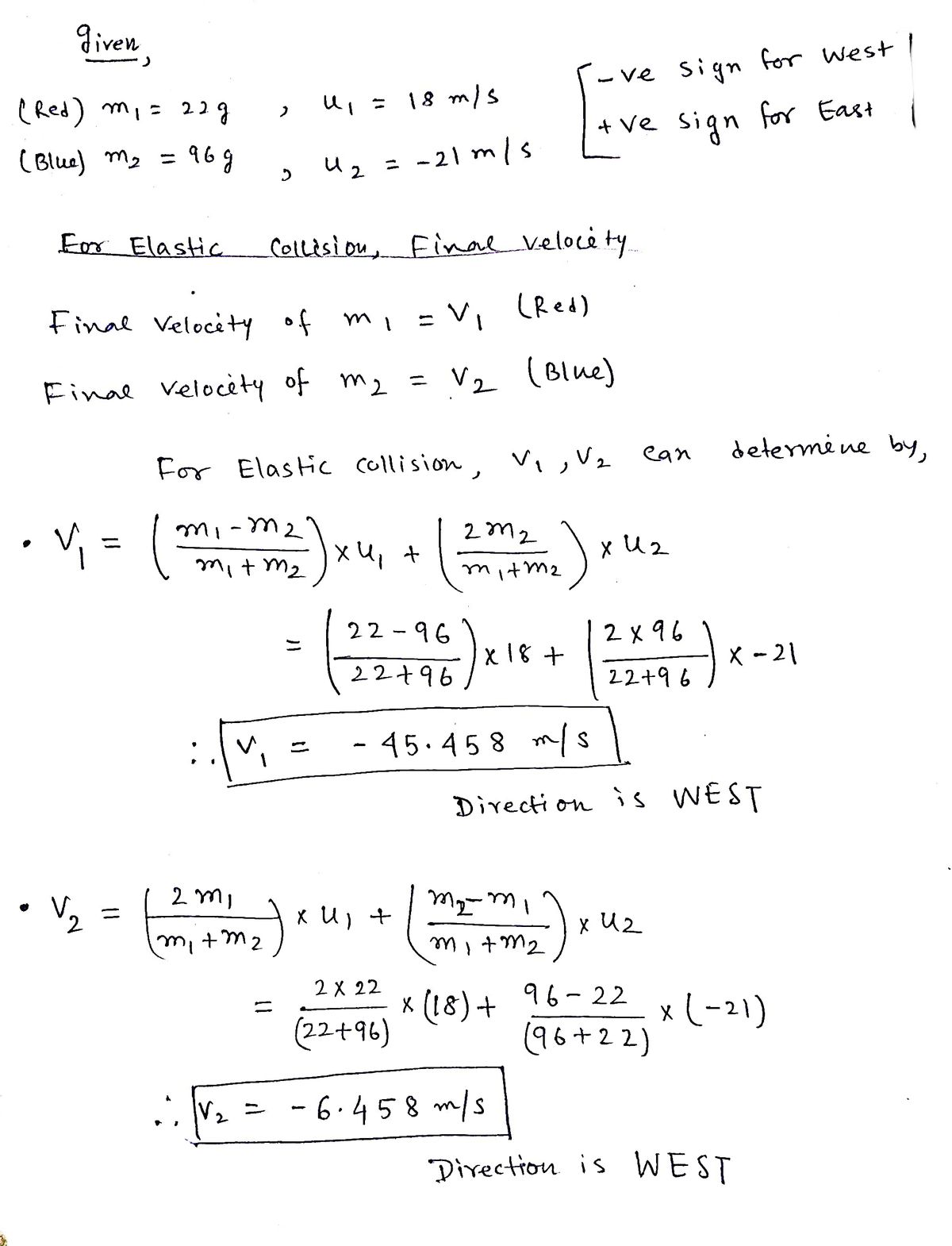 Physics homework question answer, step 1, image 1