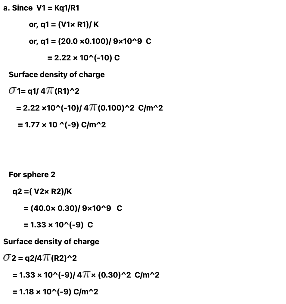 Physics homework question answer, step 1, image 1