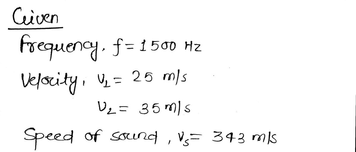 Physics homework question answer, step 1, image 1