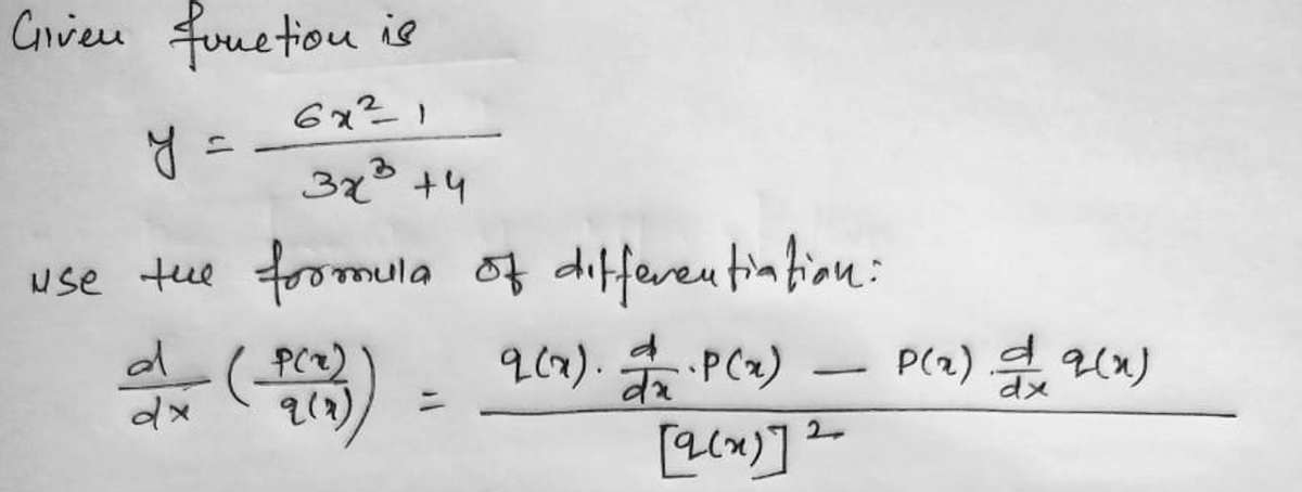 Calculus homework question answer, step 1, image 1