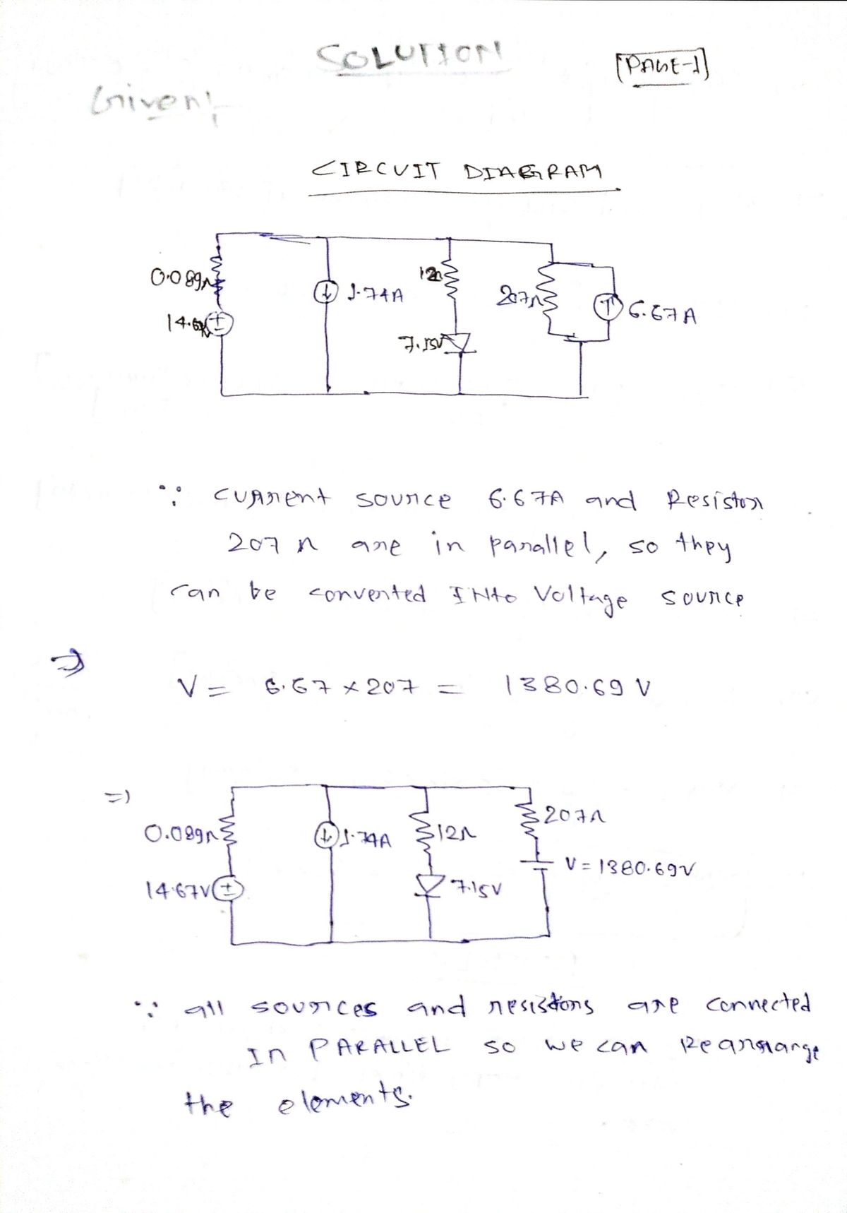 Electrical Engineering homework question answer, step 1, image 1