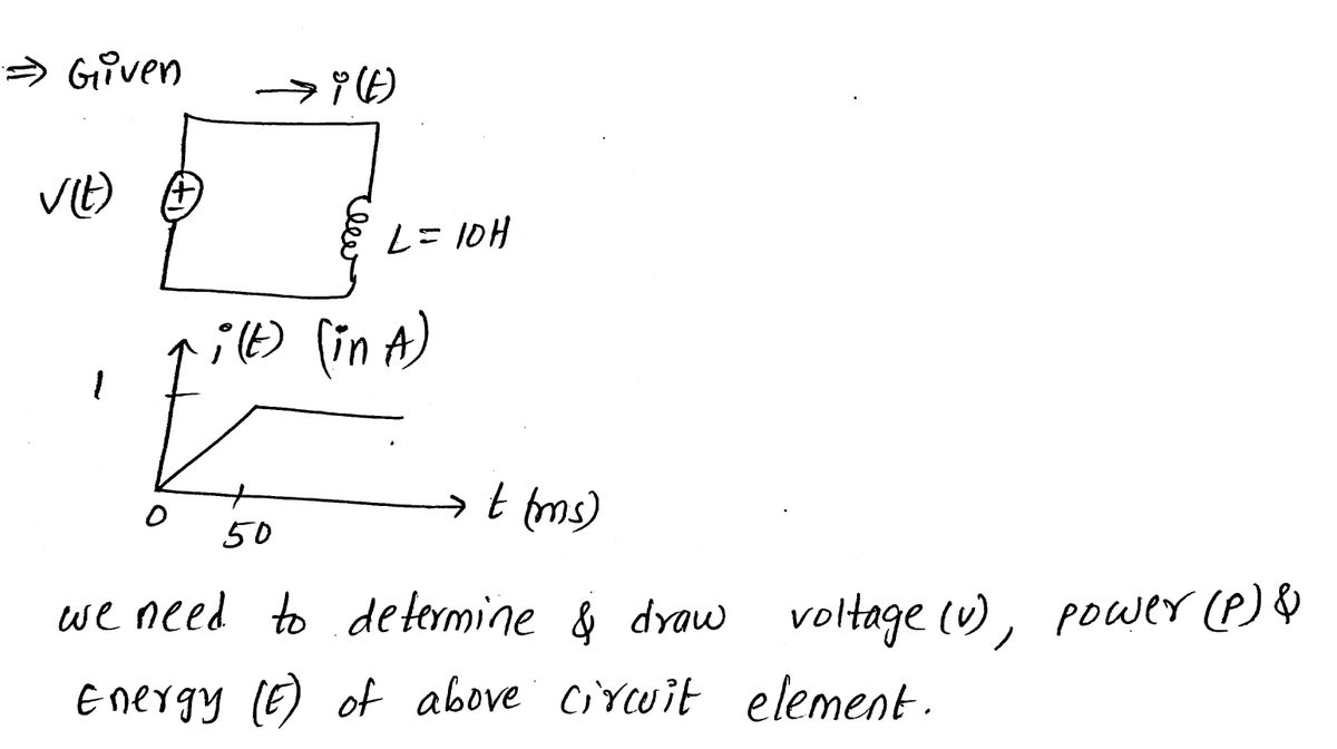 Electrical Engineering homework question answer, step 1, image 1