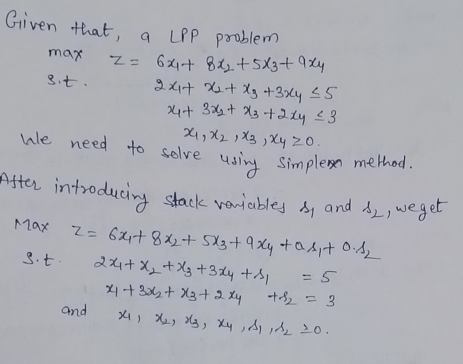 Advanced Math homework question answer, step 1, image 1