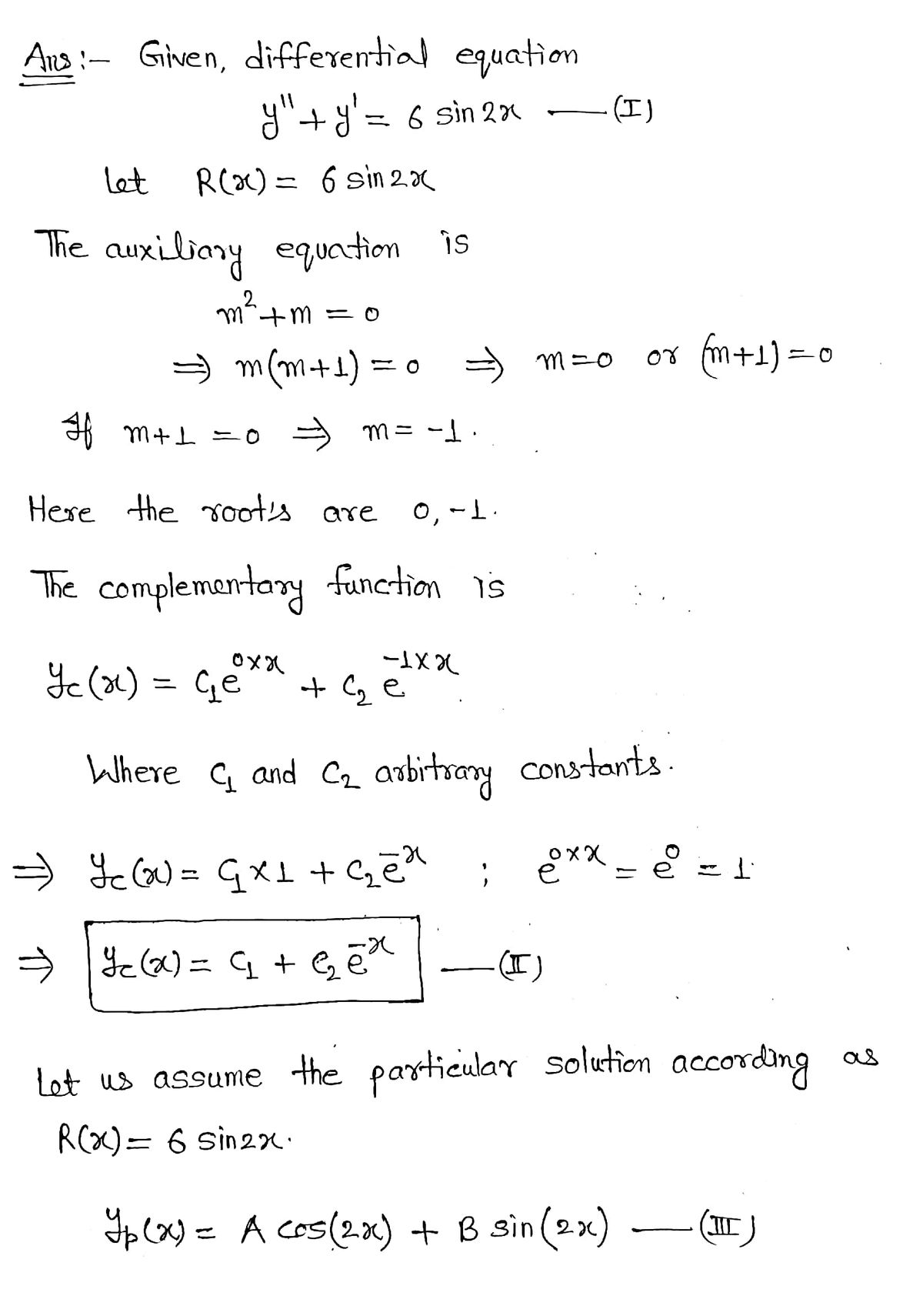 Advanced Math homework question answer, step 1, image 1