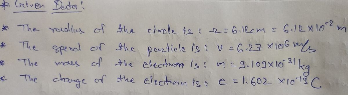 Physics homework question answer, step 1, image 1