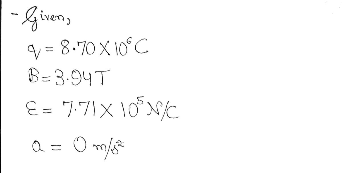 Physics homework question answer, step 1, image 1