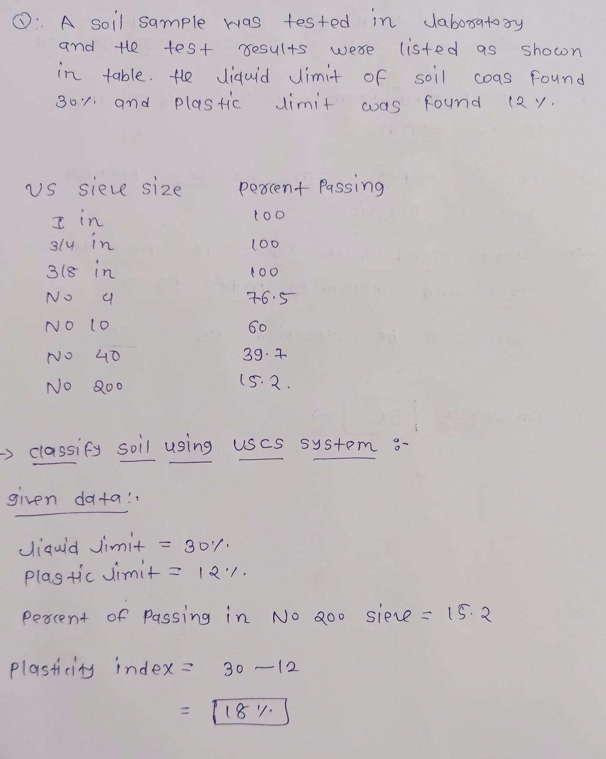 Civil Engineering homework question answer, step 1, image 1