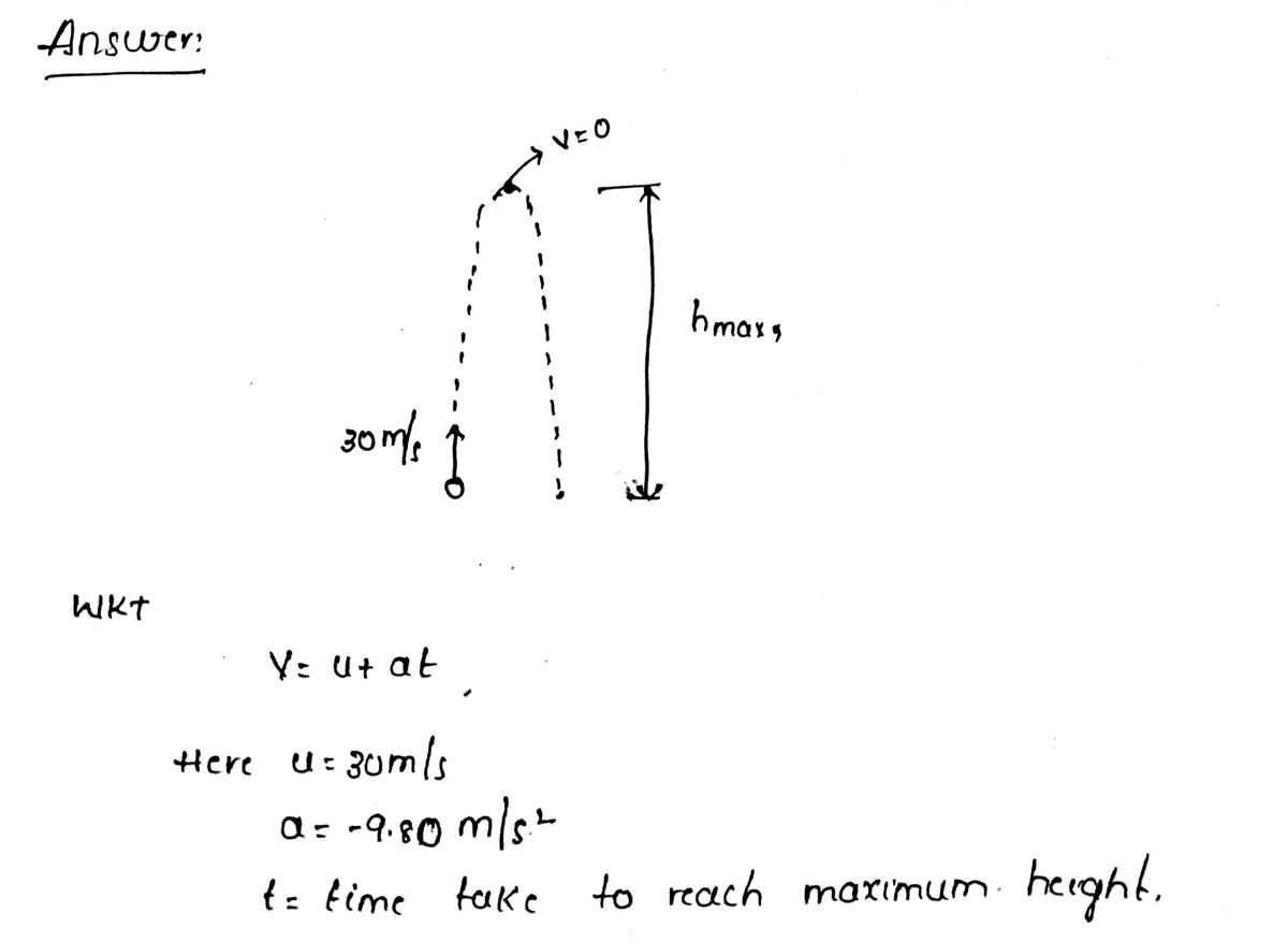 Physics homework question answer, step 1, image 1