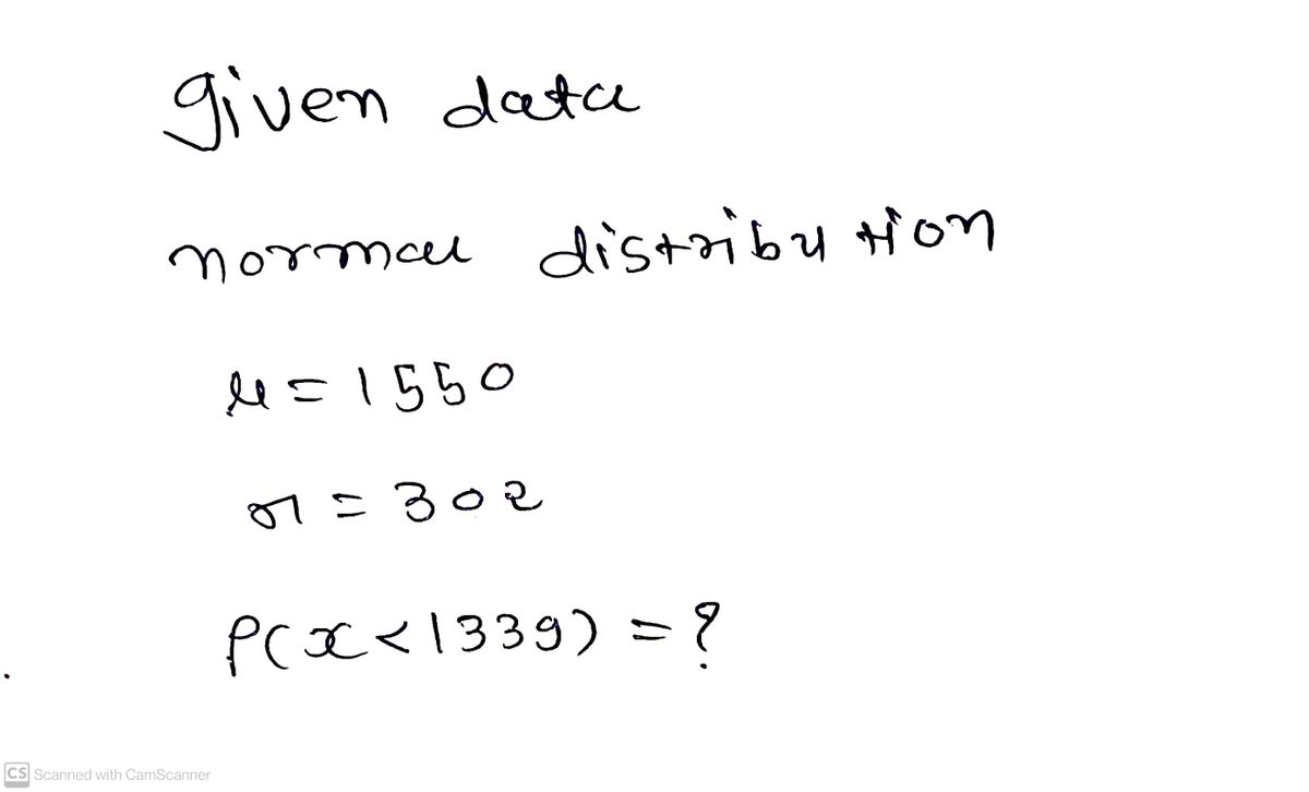 Statistics homework question answer, step 1, image 1