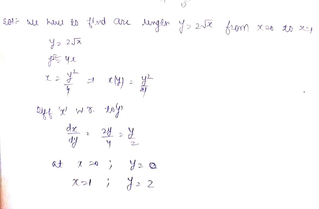 Calculus homework question answer, step 1, image 1