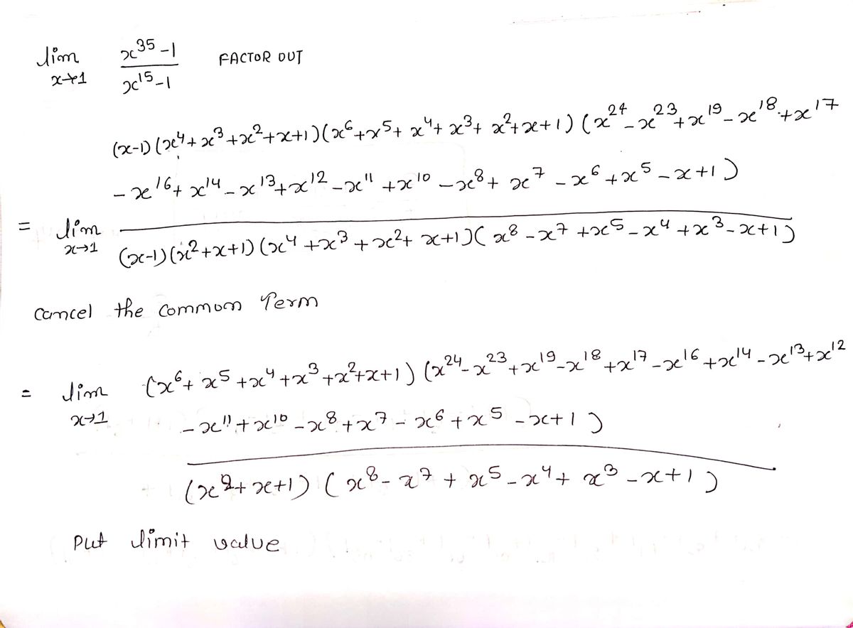 Calculus homework question answer, step 1, image 1