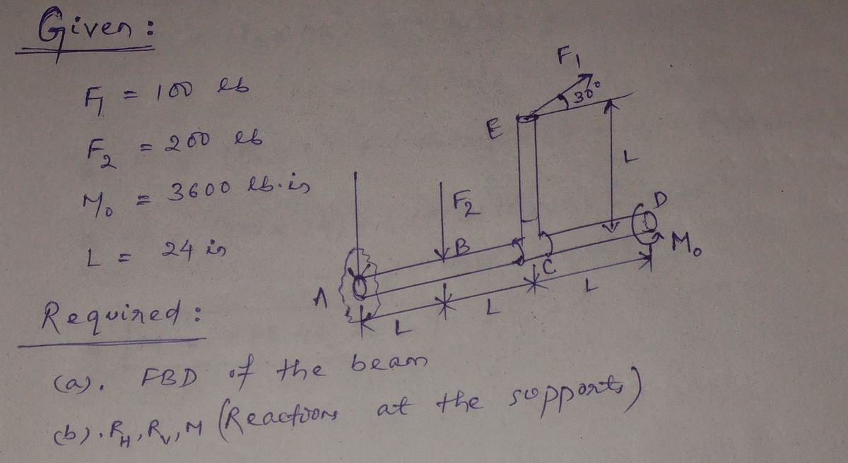 Mechanical Engineering homework question answer, step 1, image 1