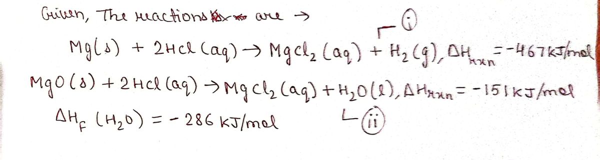 Chemistry homework question answer, step 1, image 1