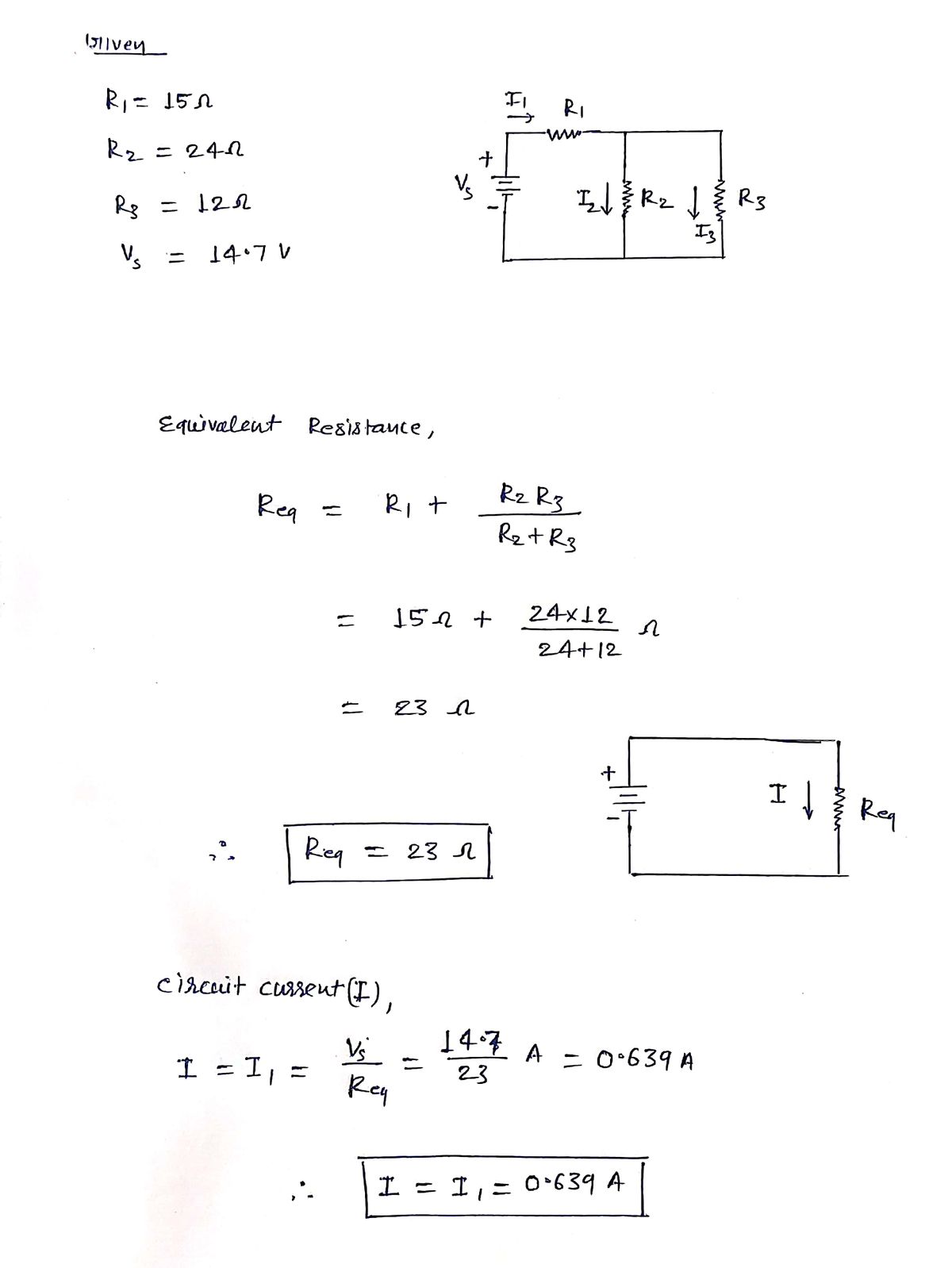 Physics homework question answer, step 1, image 1