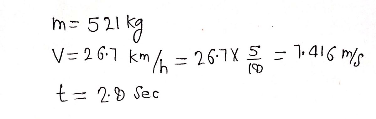 Physics homework question answer, step 1, image 1