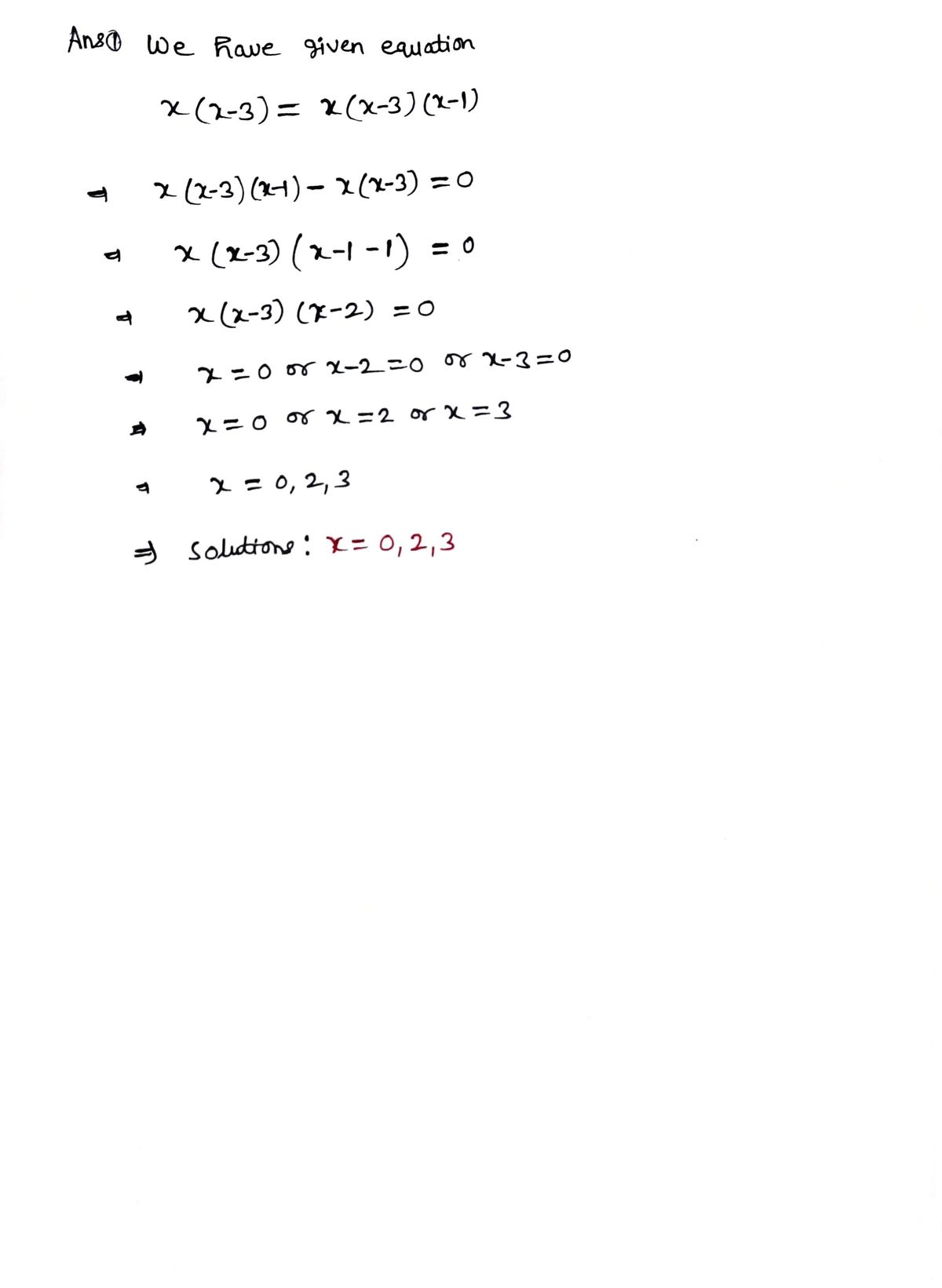 Algebra homework question answer, step 1, image 1