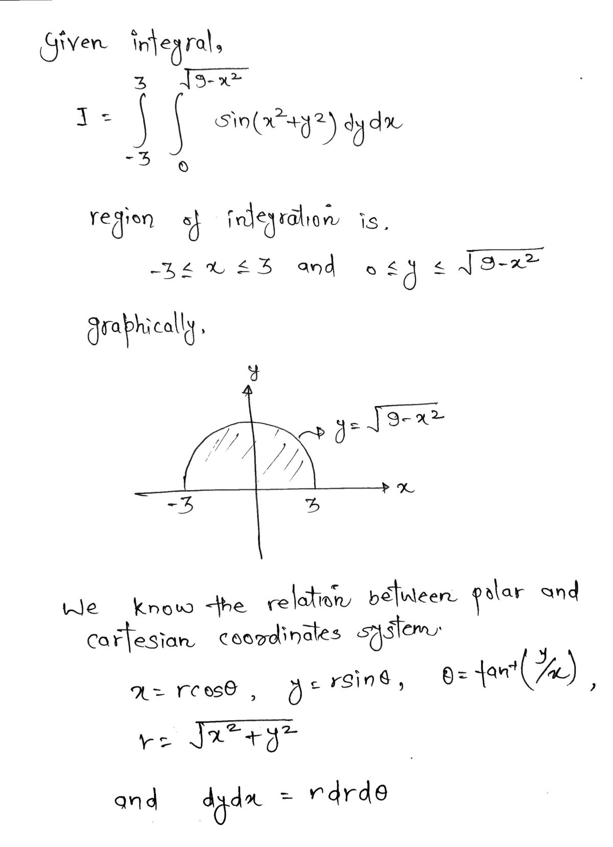 Advanced Math homework question answer, step 1, image 1