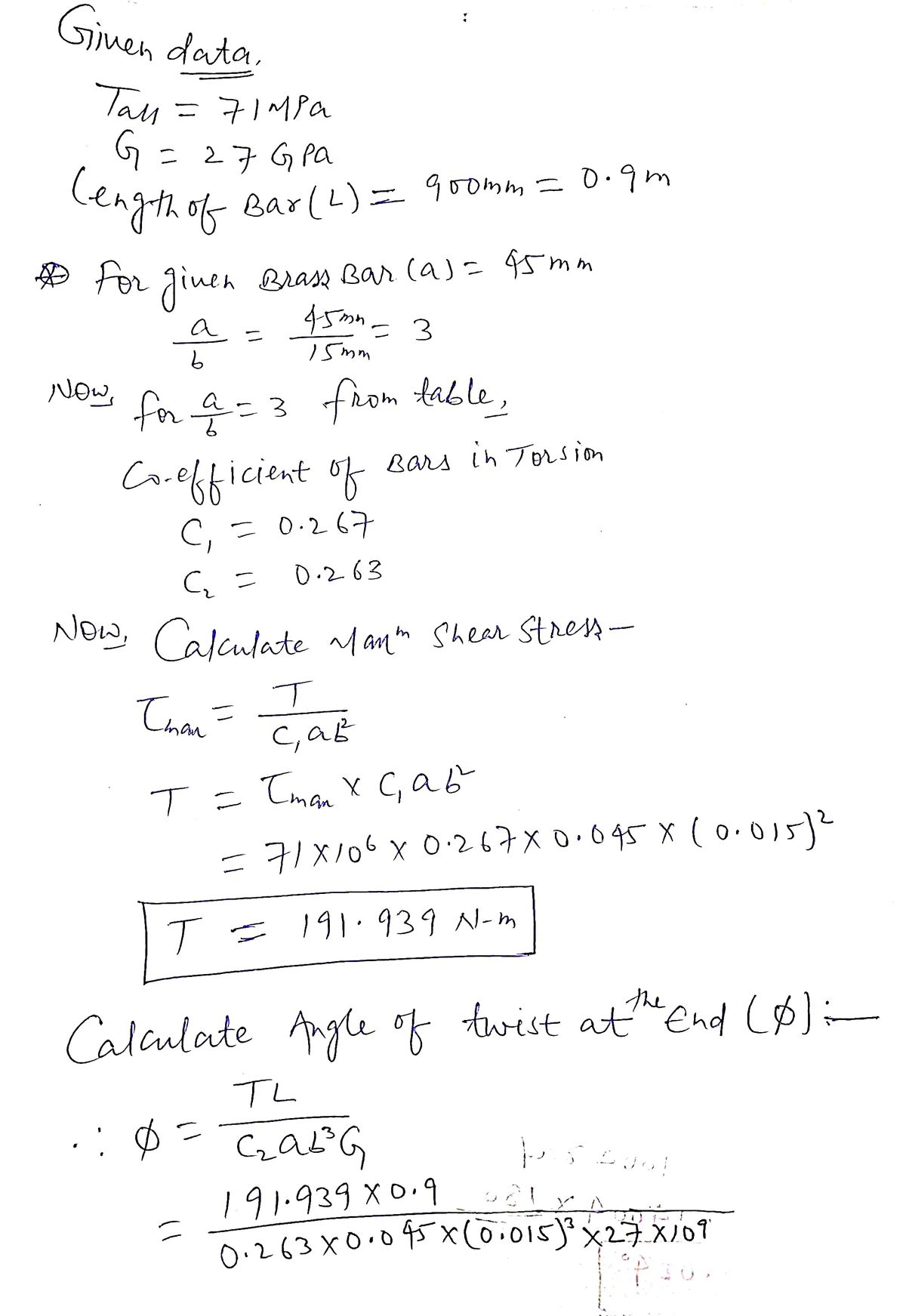 Civil Engineering homework question answer, step 1, image 1