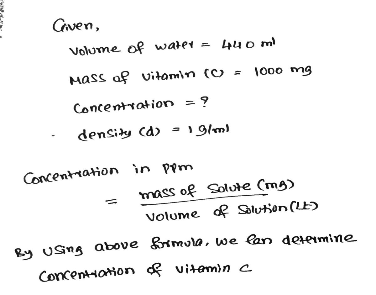 Chemistry homework question answer, step 1, image 1