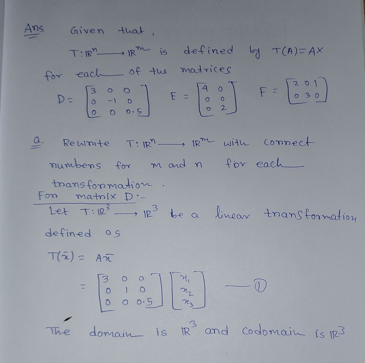 Advanced Math homework question answer, step 1, image 1