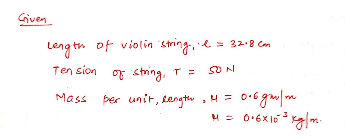 Physics homework question answer, step 1, image 1