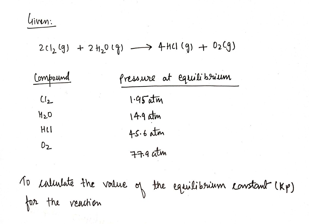 Chemistry homework question answer, step 1, image 1