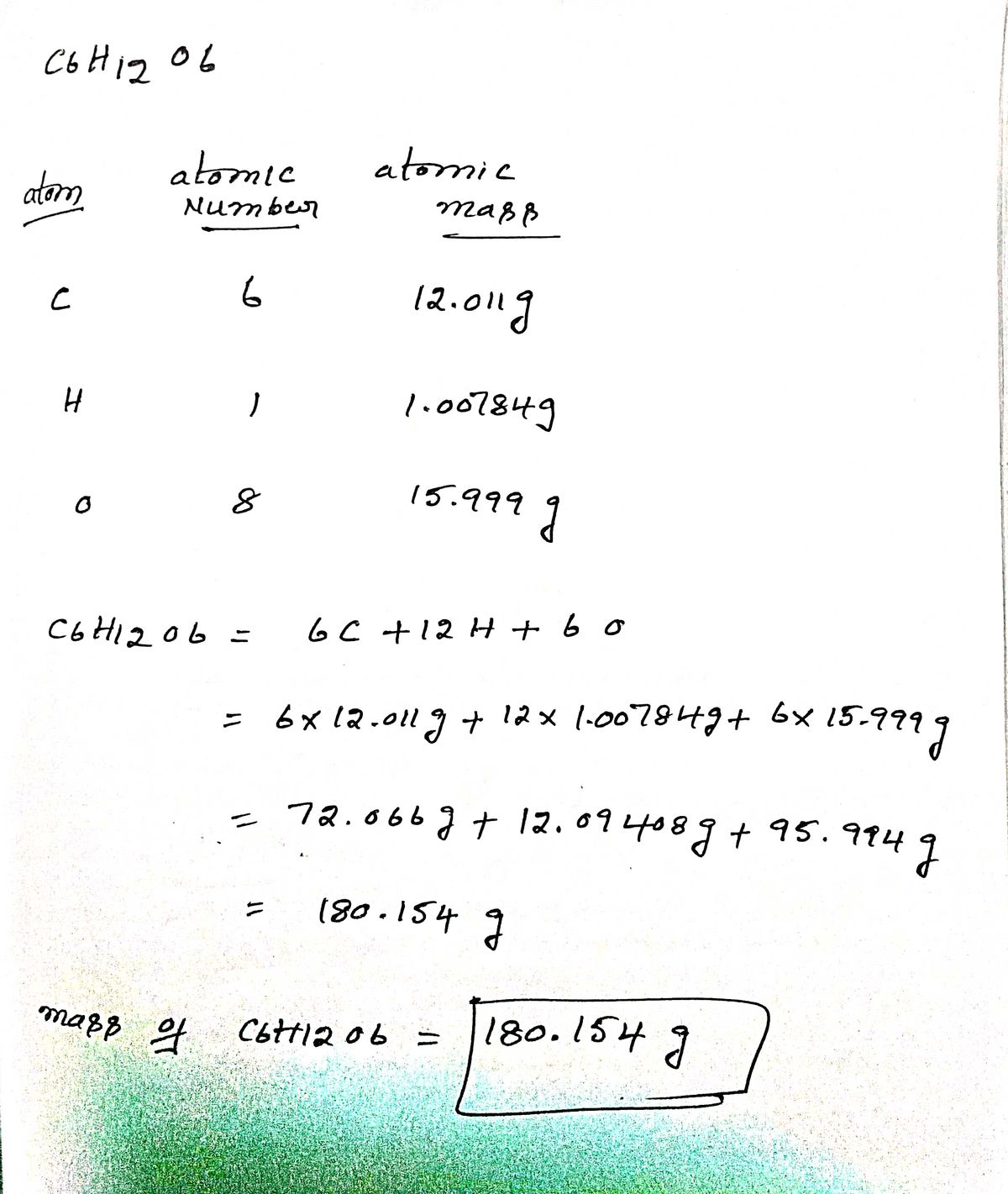 Chemistry homework question answer, step 1, image 1