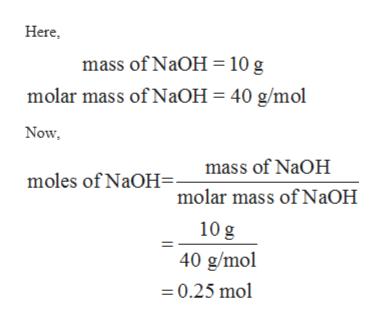 Answered What Is The Molarity M Of A N 10 Bartleby