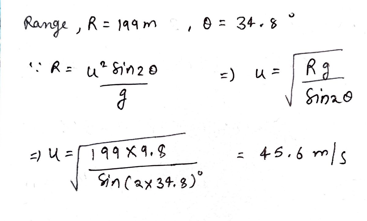 Physics homework question answer, step 1, image 1