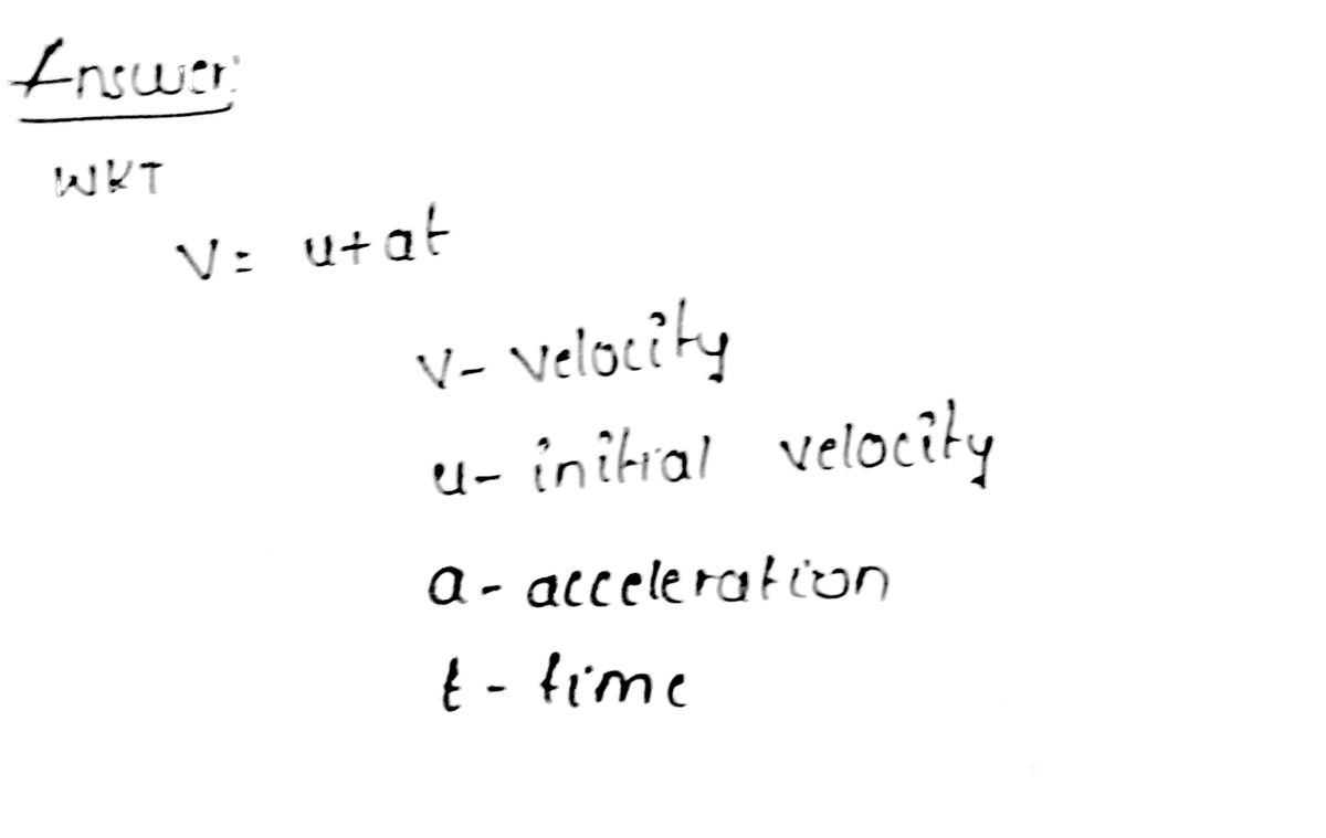 Physics homework question answer, step 1, image 1