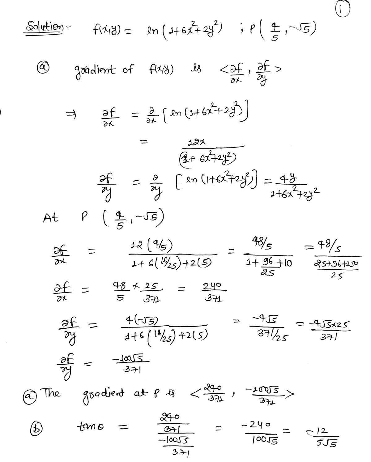 Advanced Math homework question answer, step 1, image 1