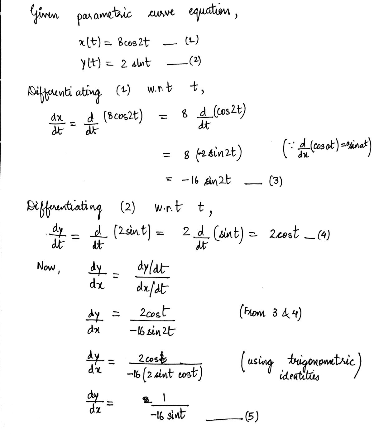 Calculus homework question answer, step 1, image 1