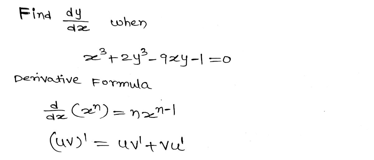 Calculus homework question answer, step 1, image 1