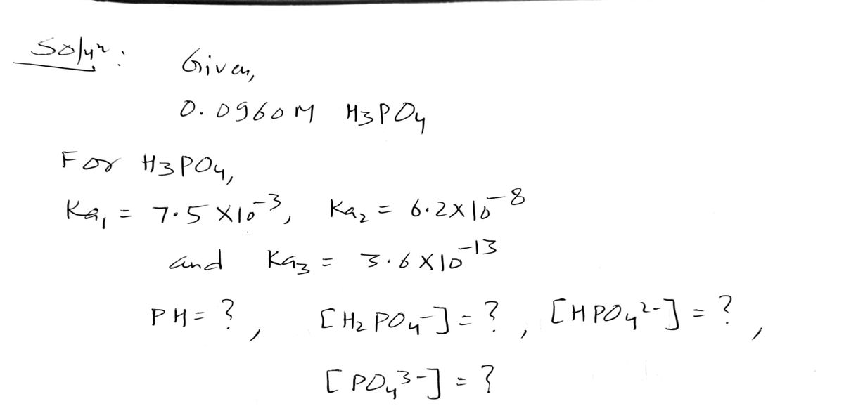 Chemistry homework question answer, step 1, image 1