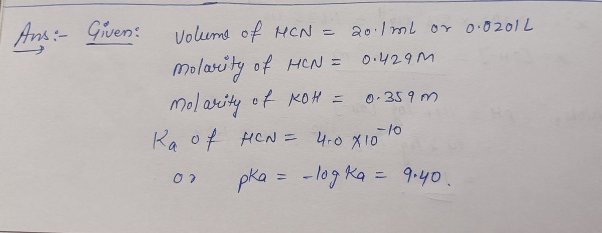 Chemistry homework question answer, step 1, image 1