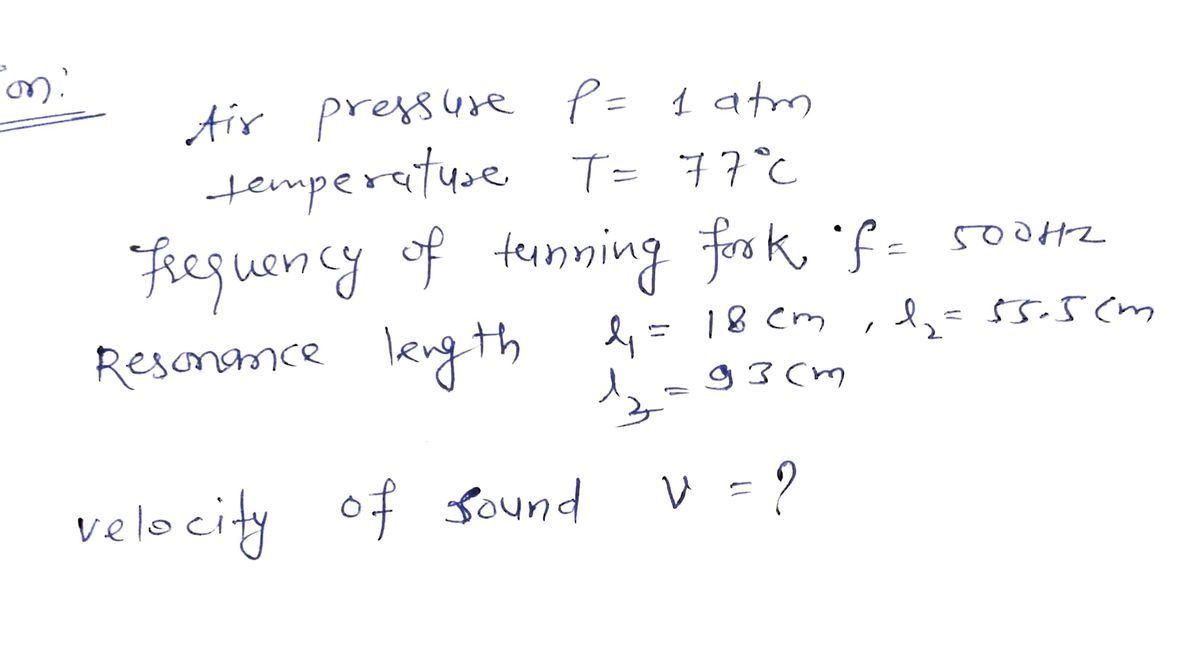 Physics homework question answer, step 1, image 1