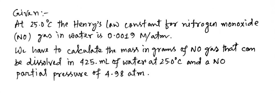 Chemistry homework question answer, step 1, image 1