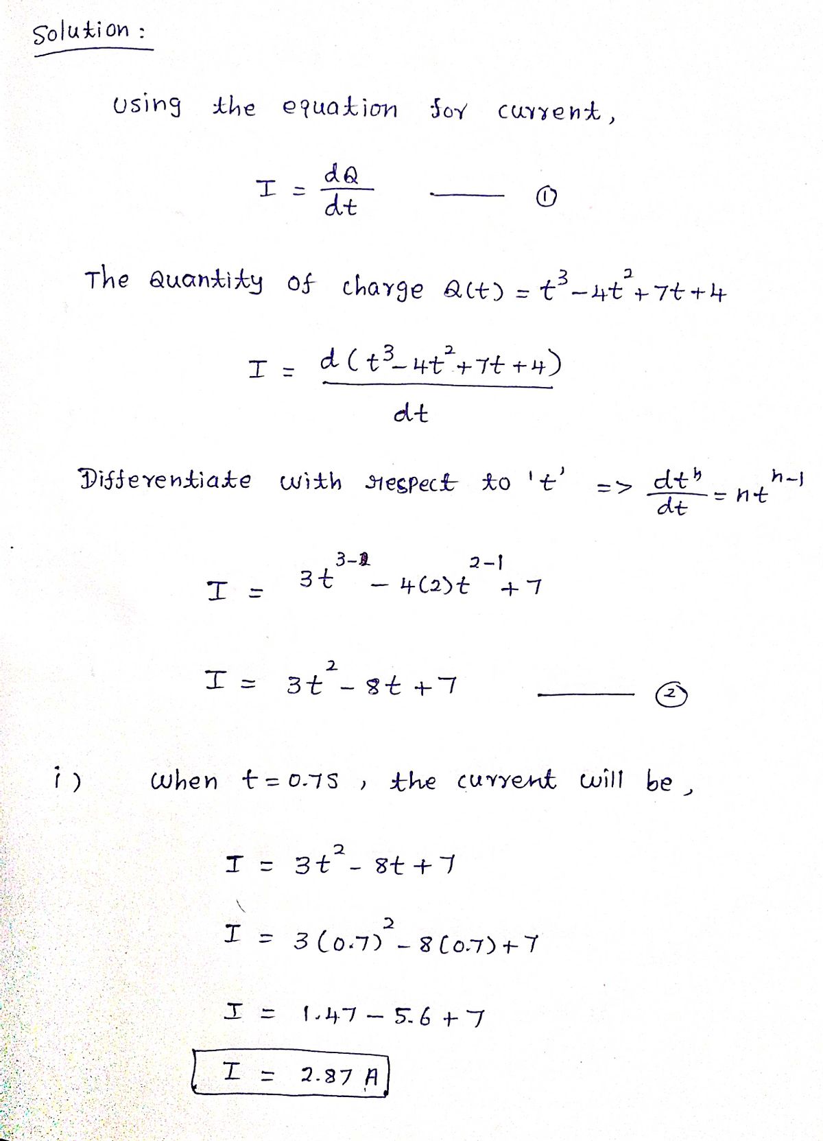 Physics homework question answer, step 1, image 1