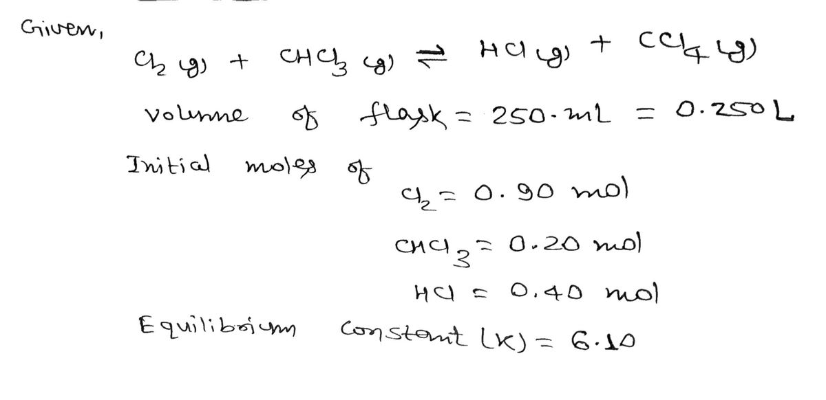 Chemistry homework question answer, step 1, image 1